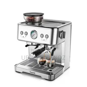 Saachi Coffee Maker NL-COF-7070 With Grinder- Silver