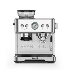 Saachi Coffee Maker NL-COF-7070 With Grinder- Silver