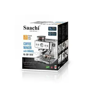 Saachi Coffee Maker NL-COF-7070 With Grinder- Silver