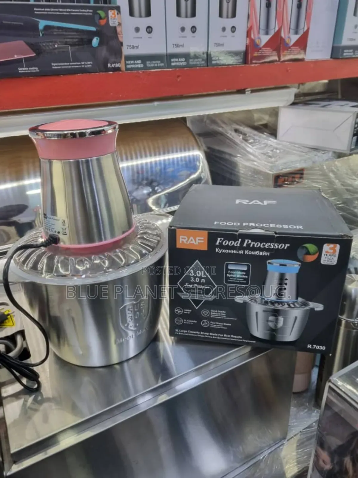 RAF 3.0litres Electric Food Processors \\ 1000w \\ R.7030