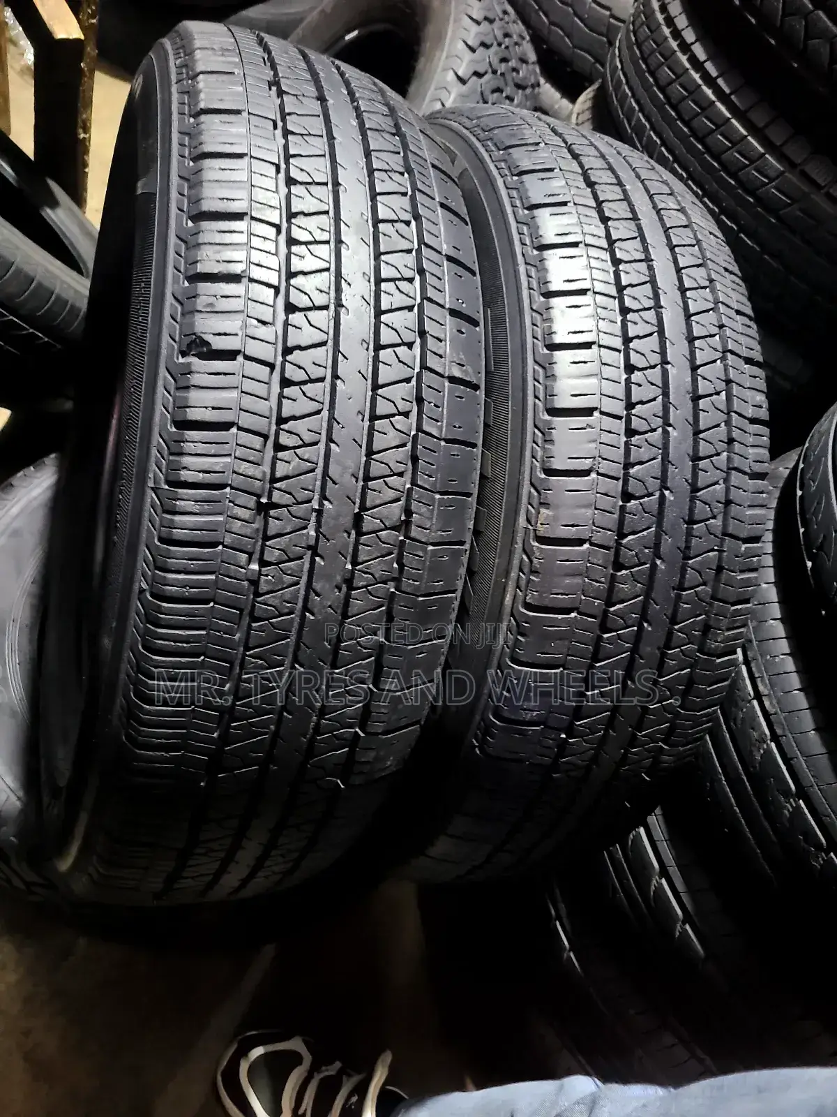 Used Tires 215 70 R16 but Still in the Good Condition.