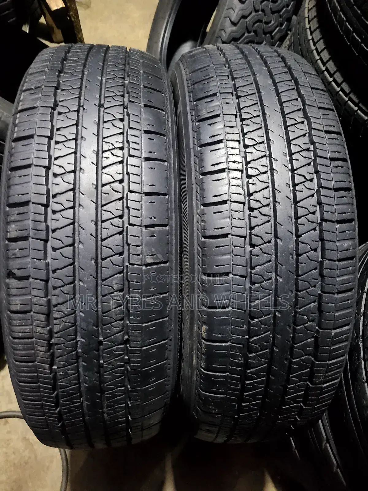 Used Tires 215 70 R16 but Still in the Good Condition.