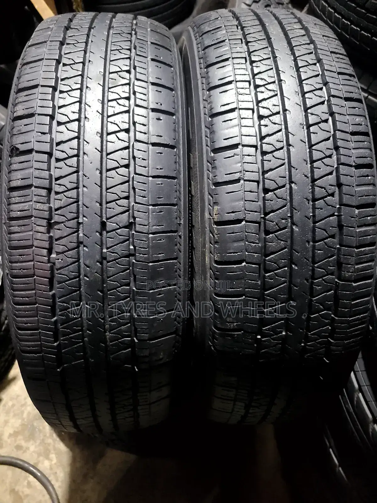 Used Tires 215 70 R16 but Still in the Good Condition.