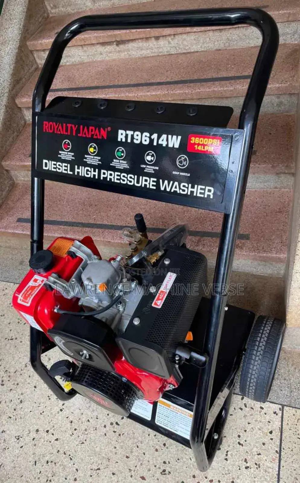 Diesel Jet /Pressure Washer 3600PSI