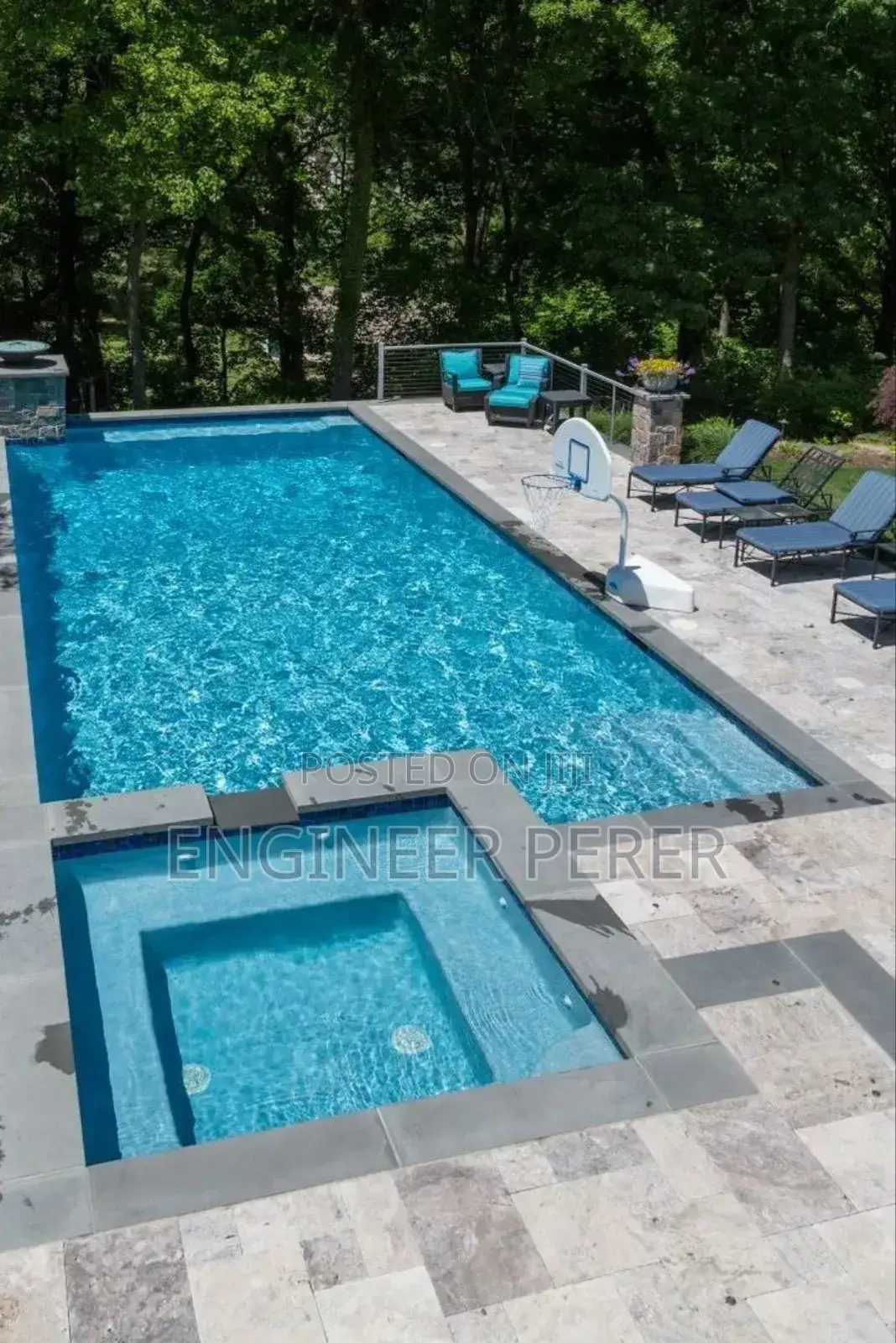 Classic Swimming Pool Plan
