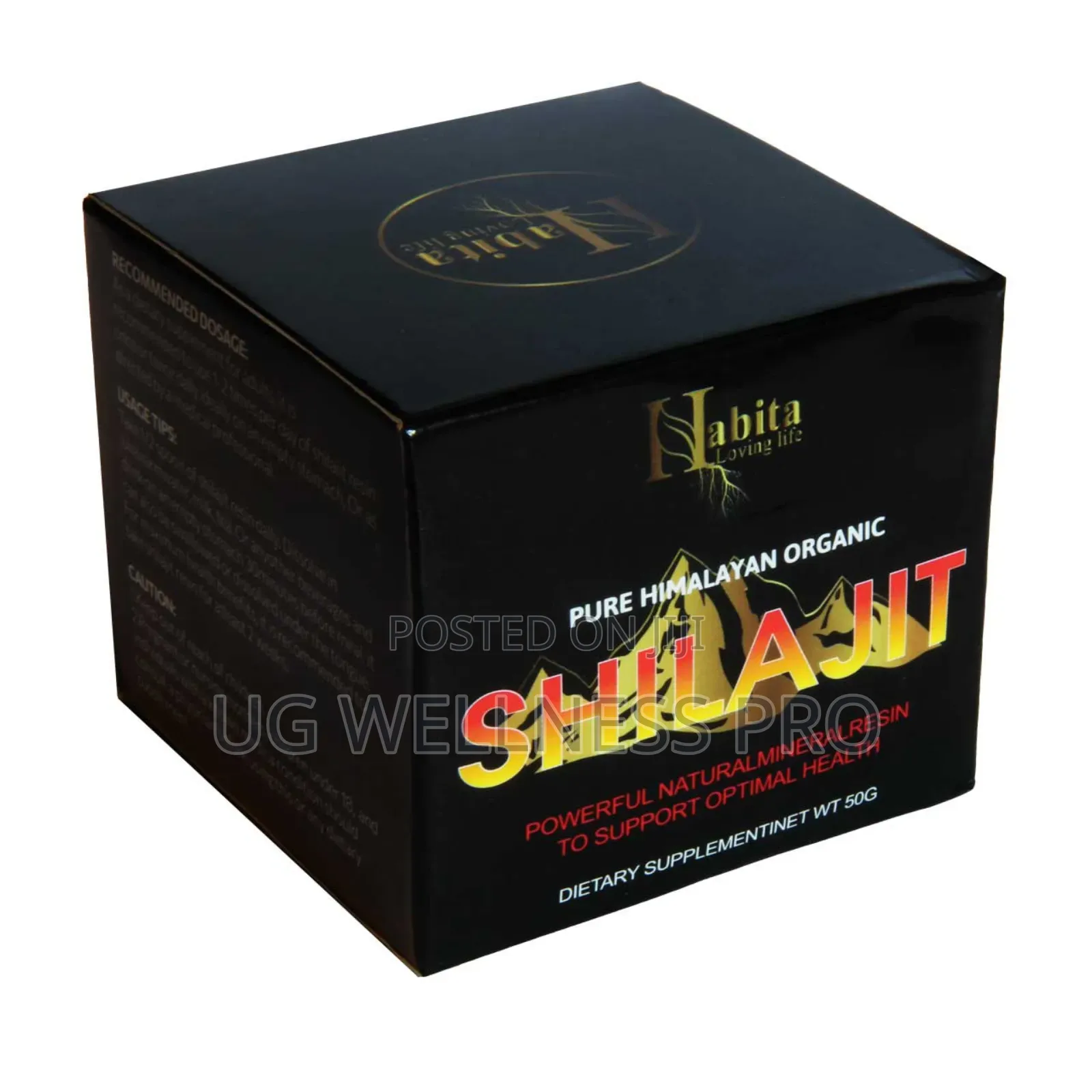 Pure Himalayan Organic Shilajit Resin Fulvic Acid Vegan 50g