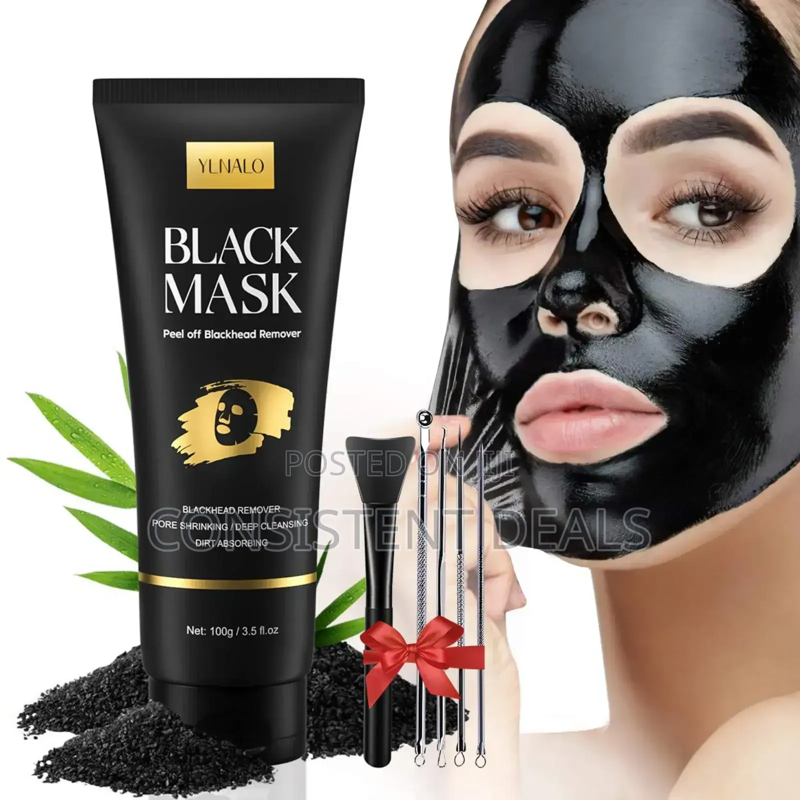 Whitening Peel Off Black Face Mask