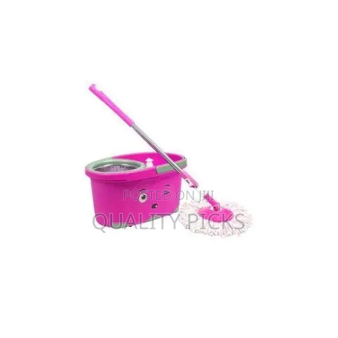 Smile Mom Magic Spin Mop With Bucket Set With Easy Wheels