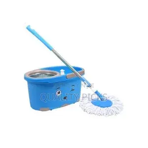 Smile Mom Magic Spin Mop With Bucket Set With Easy Wheels