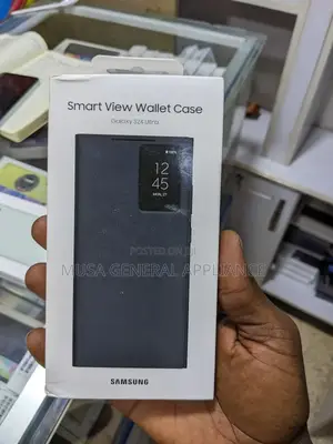 S24 Ultra Smart Case View Wallet