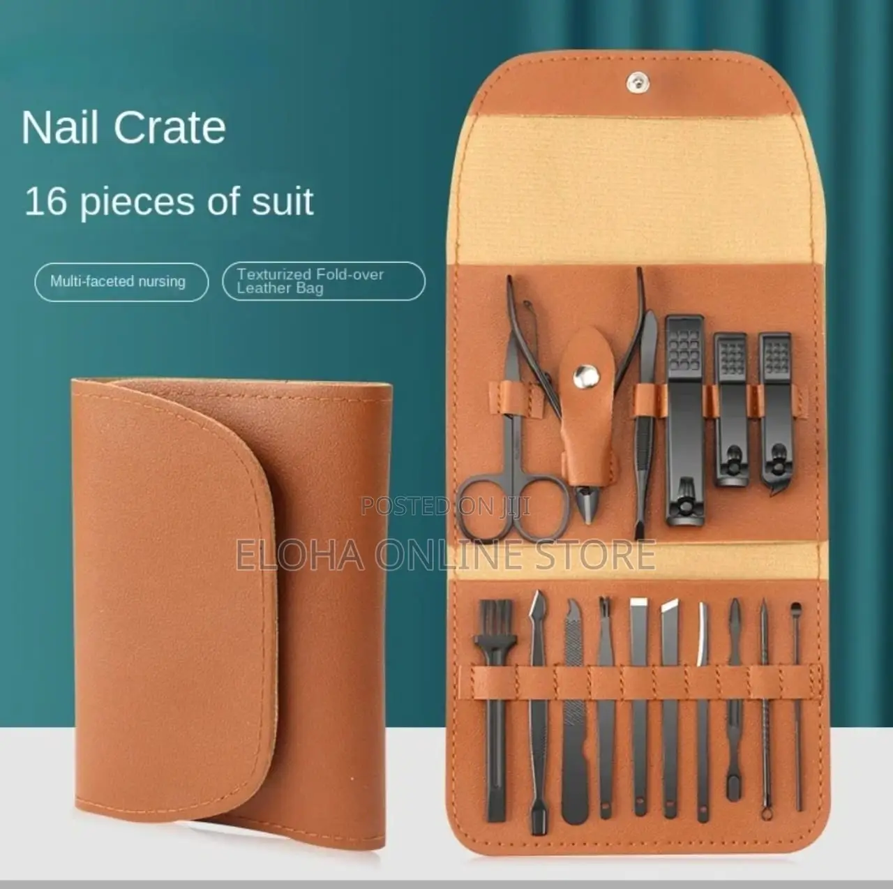 16pcs Manicure and Pedicure Tool Set