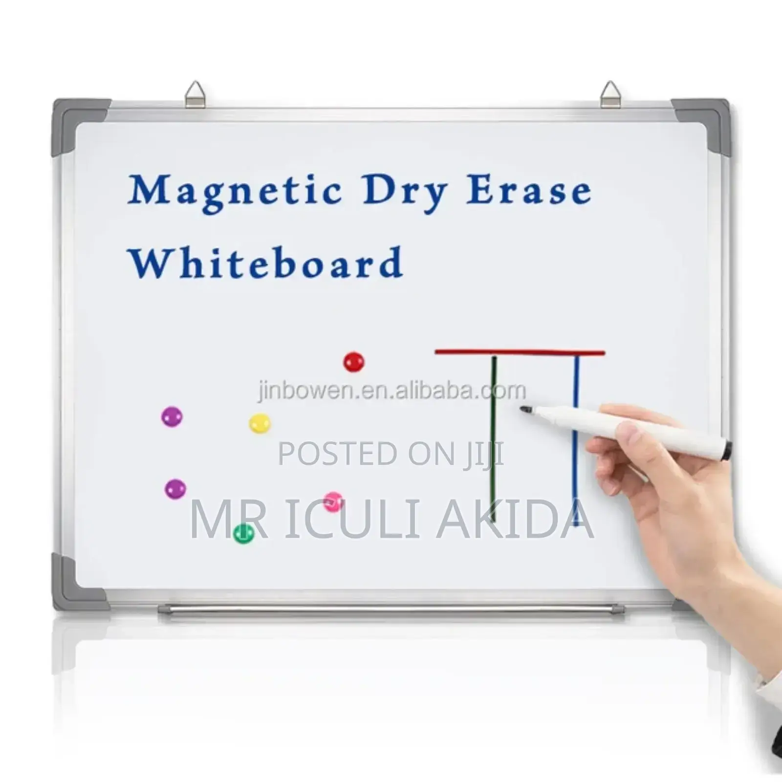 45x50cm Magnetic Dry Erase White Board for Simple Kids Use