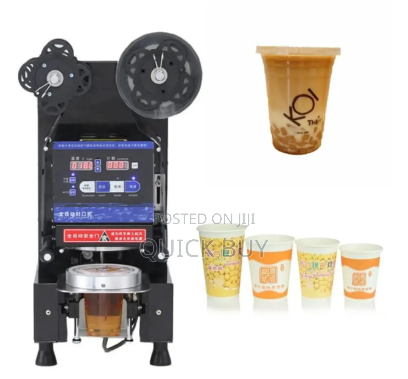 Digital Commercial Full Automatic Cup Sealer Machine