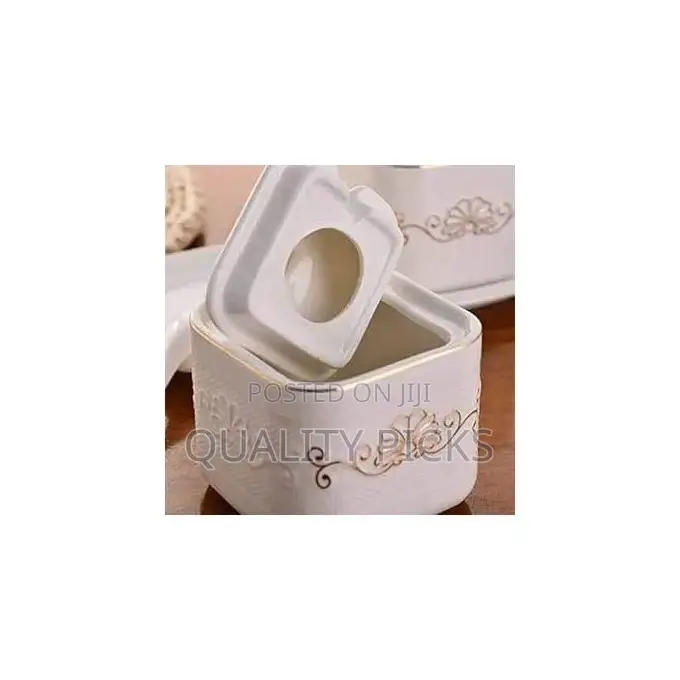 3 PCS Ceramics Condiment Jar, 10OZ Sugar Bowl Spice Pots