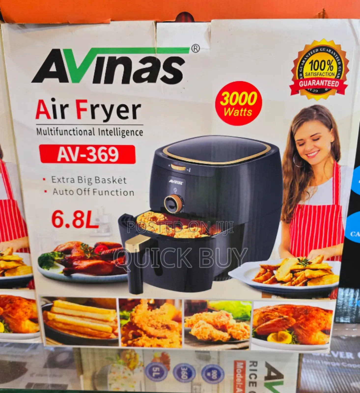 Premium Superior Quality Avinas Airfryer- Multifunctional
