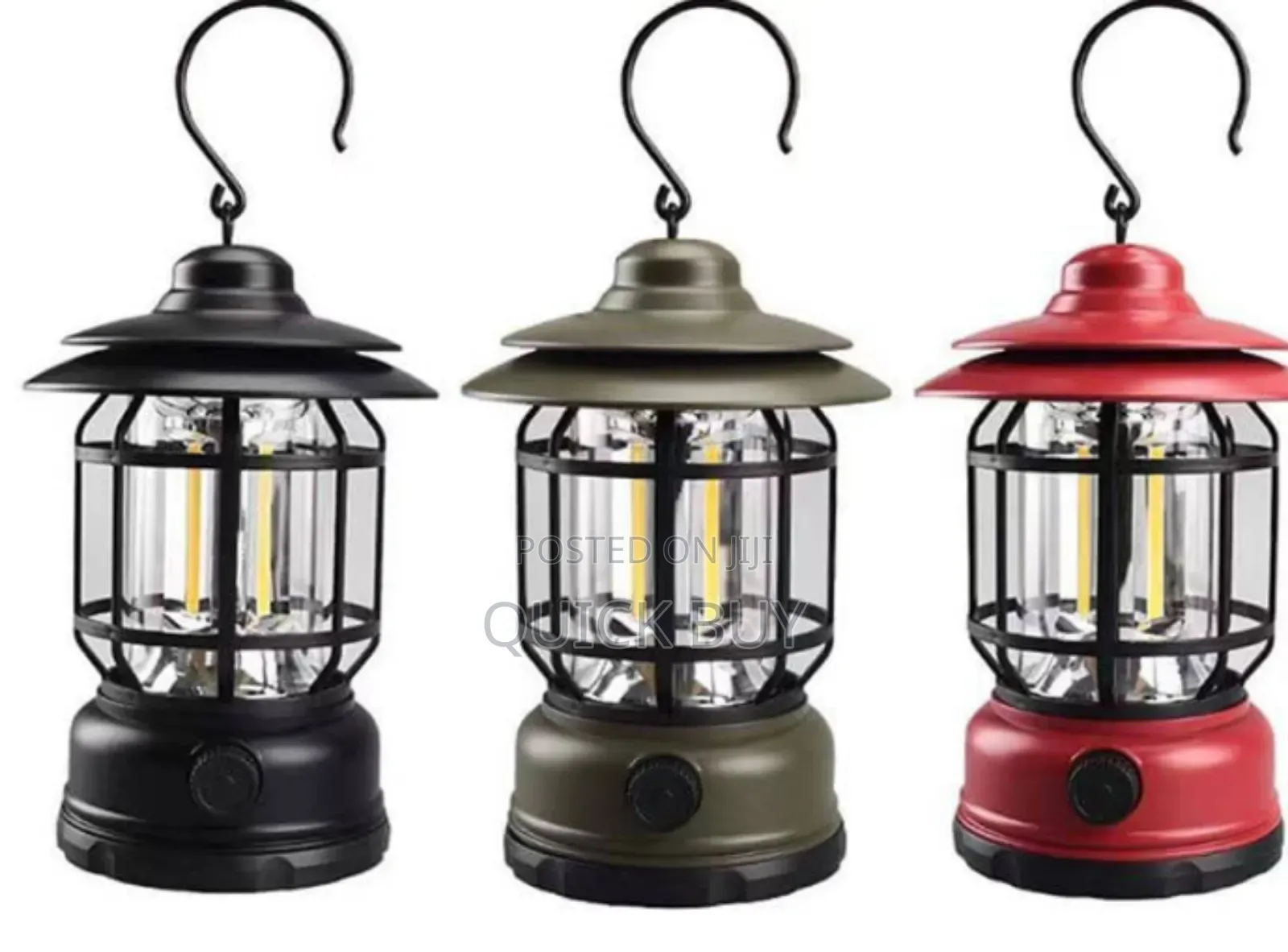 Elegant Modern Rechargeable Waterproof Camping Lantern Lamp