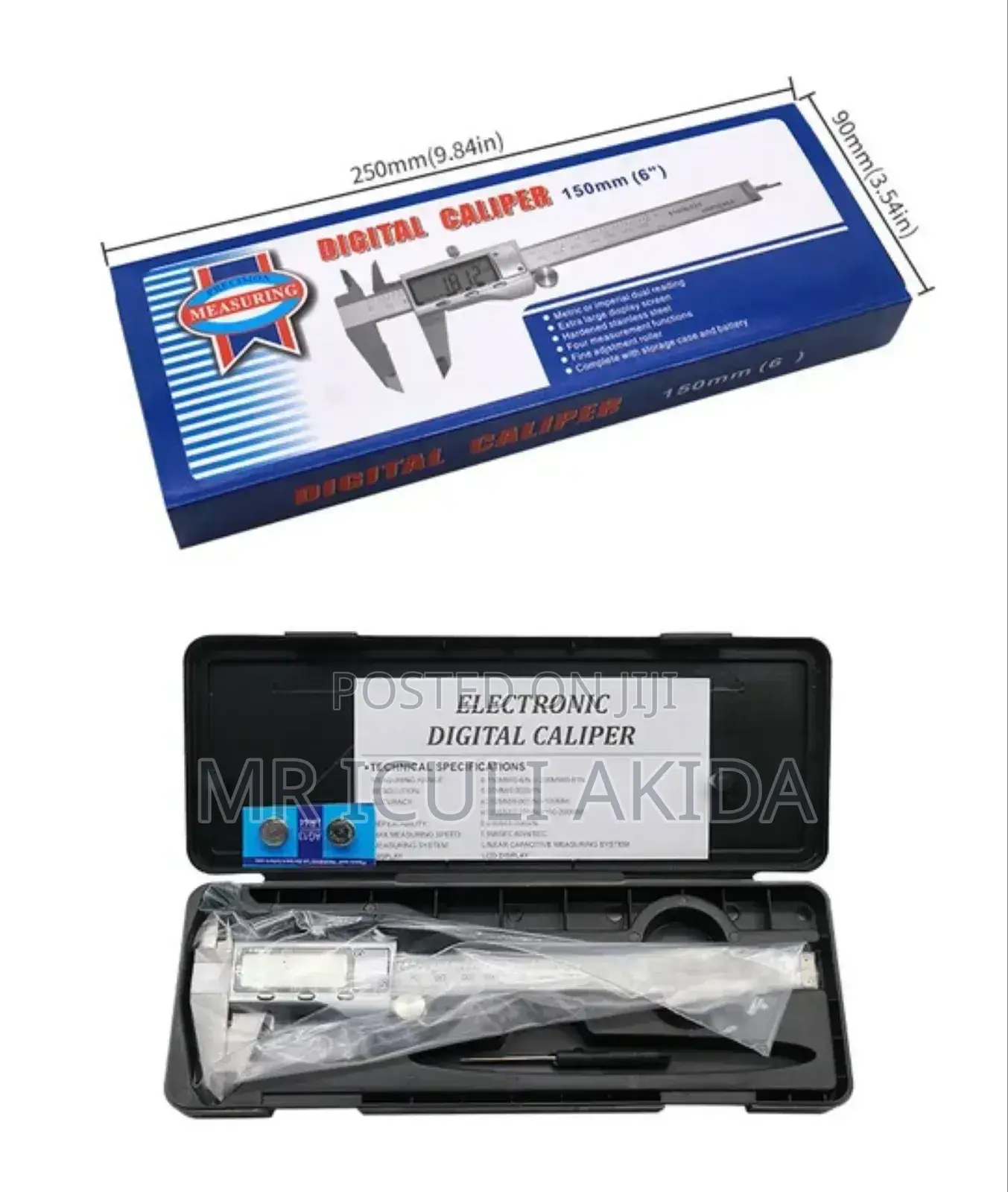 High End Hardend Electronic Digital Vernier Caliper(0-150mm)