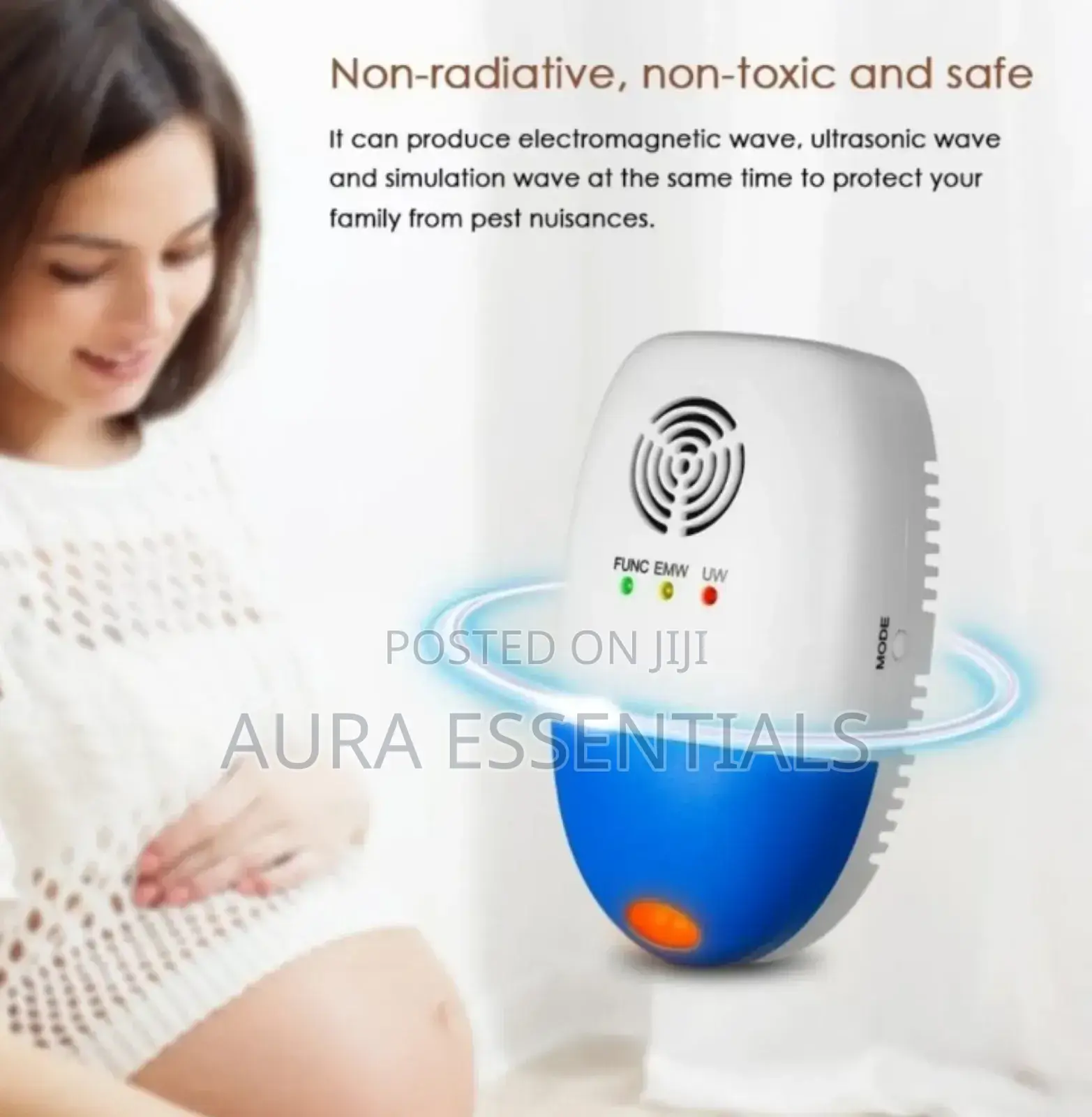 Electromagnetic Ultrasonic Plug-in Mouse Insect Repellent