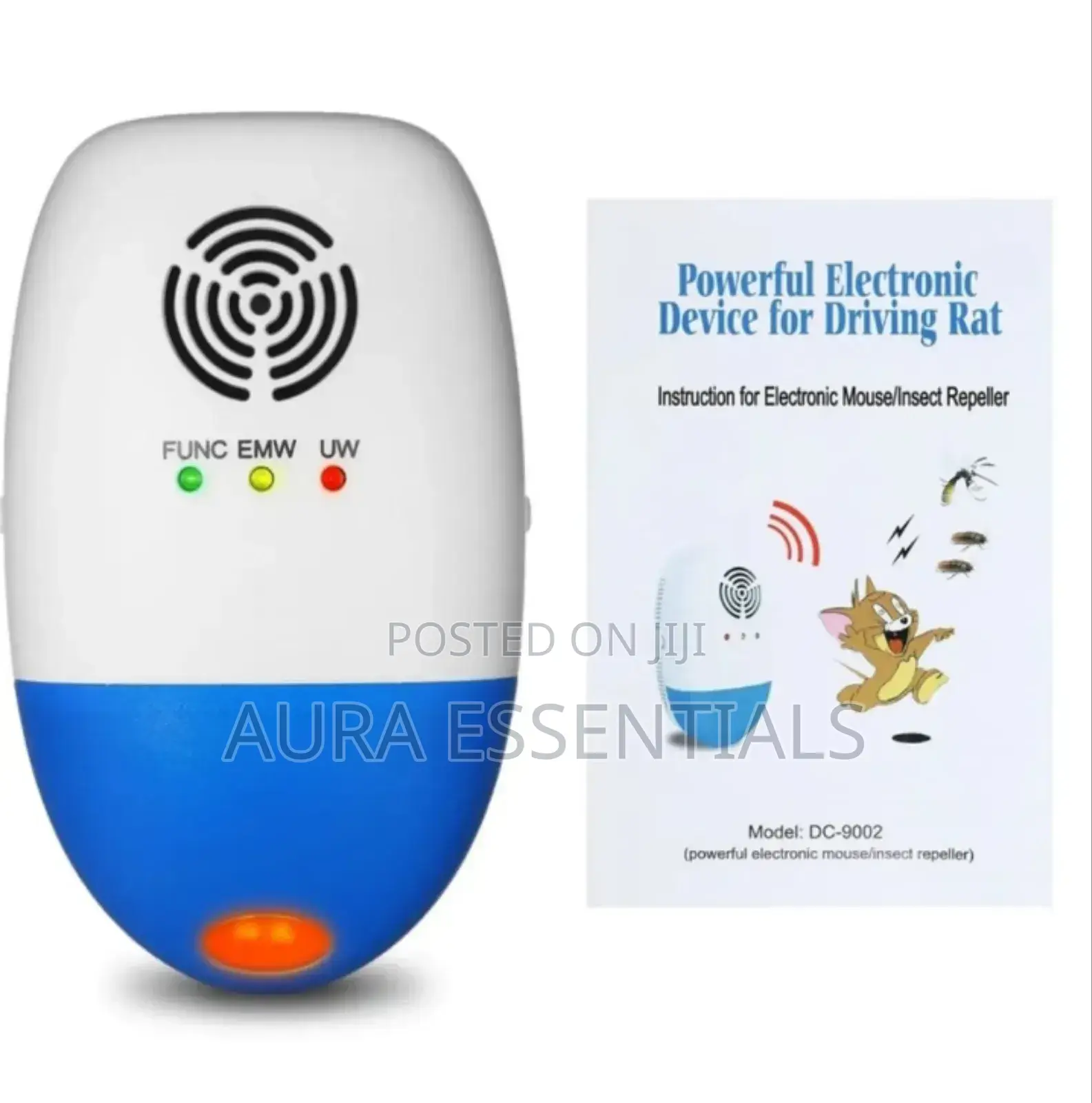Electromagnetic Ultrasonic Plug-in Mouse Insect Repellent