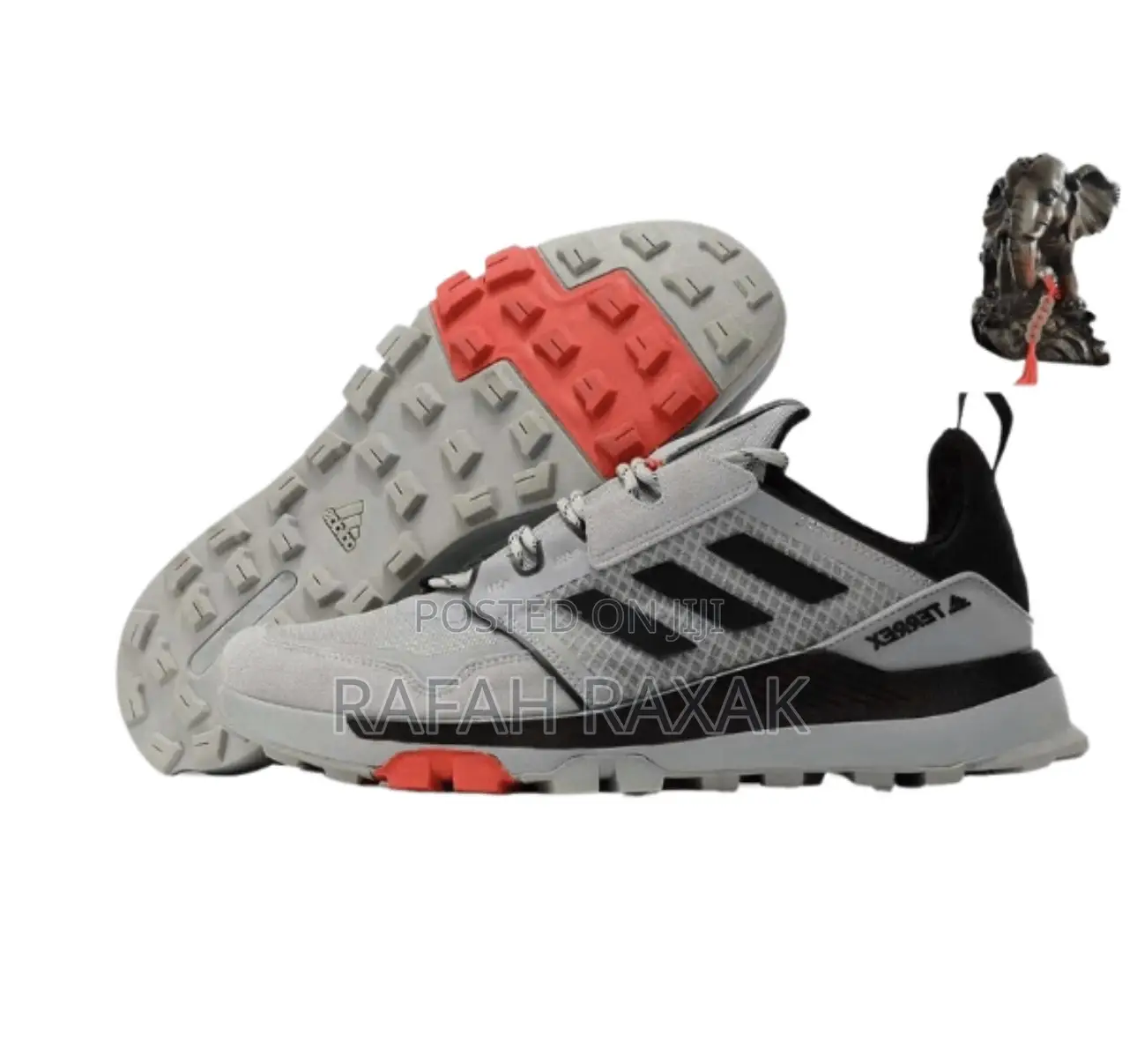 Original Grey Adidas Terrex Hiking Running Sneakers