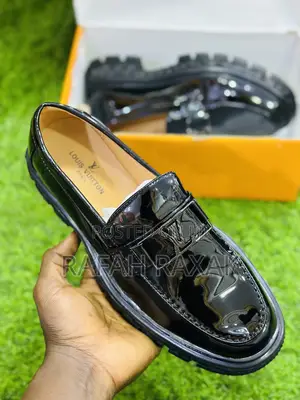 Louis Vuitton Shinny Luxury Patent Leather Loafers