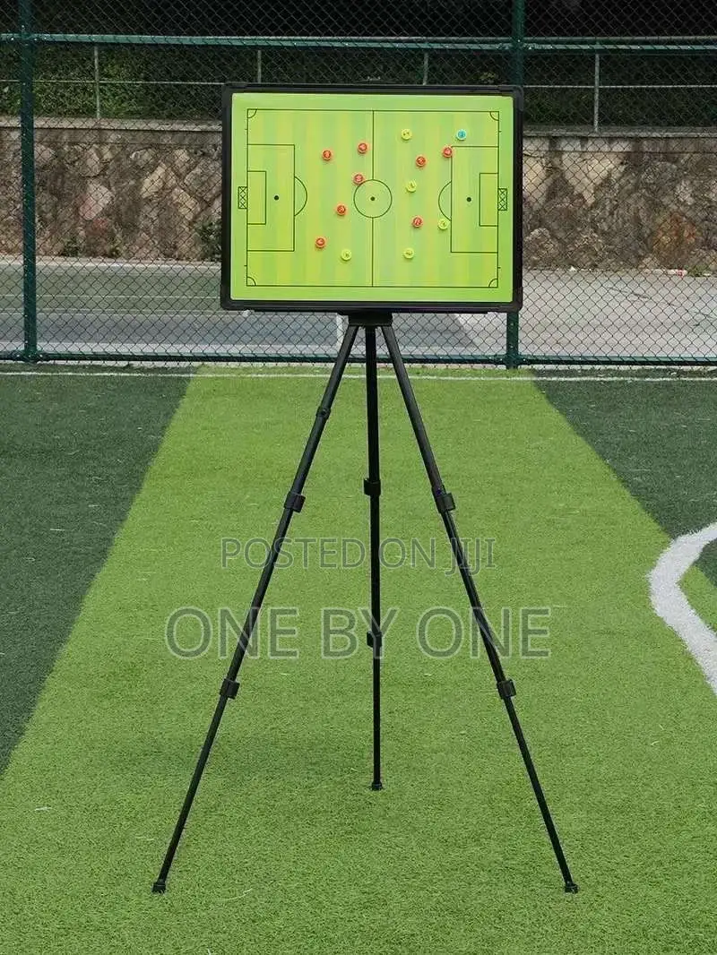 Football Tactical Board Coaching Foldable,Adjustable Stand