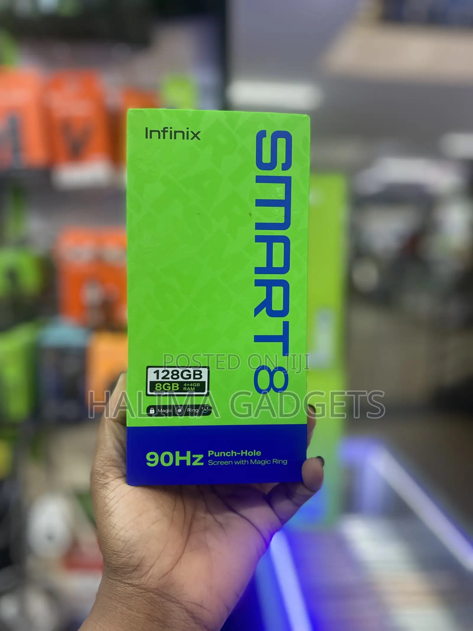 New Infinix Smart 8 128 GB Black