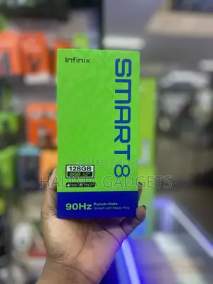 New Infinix Smart 8 128 GB Black