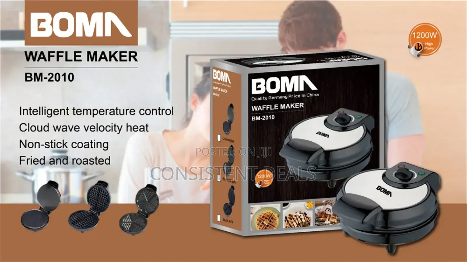 Electric Waffle Maker