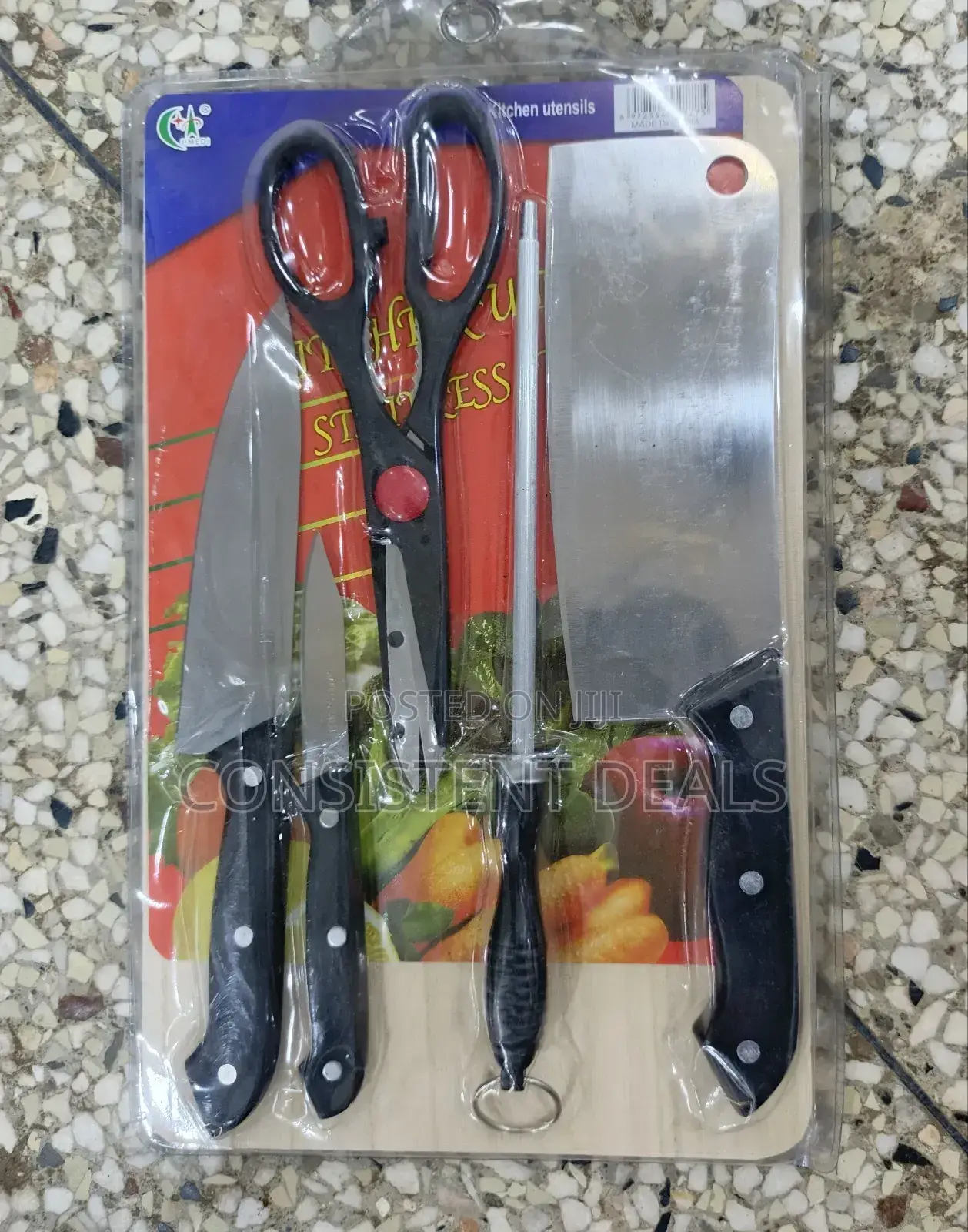 5pcs Kitchen Knife Set