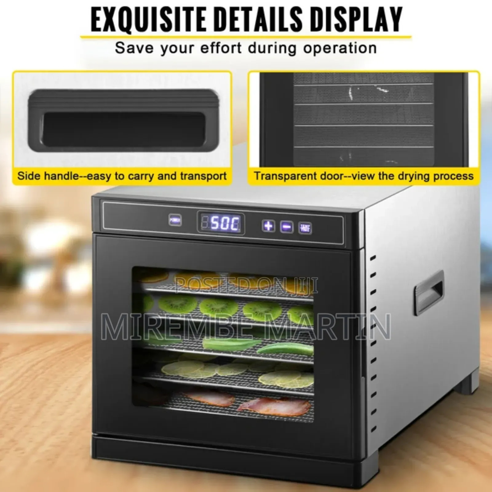 Commercial Stainless Steel Food Dehydrator