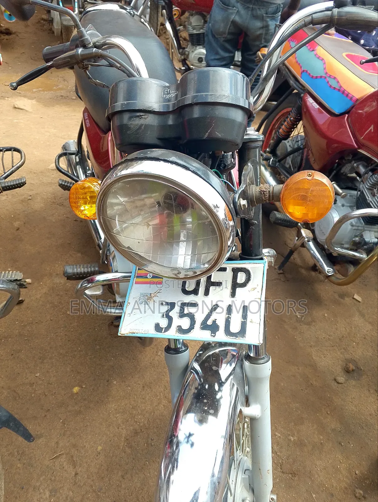 Bajaj Boxer 100 2021 Red