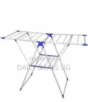 Metallic Clothes Rack