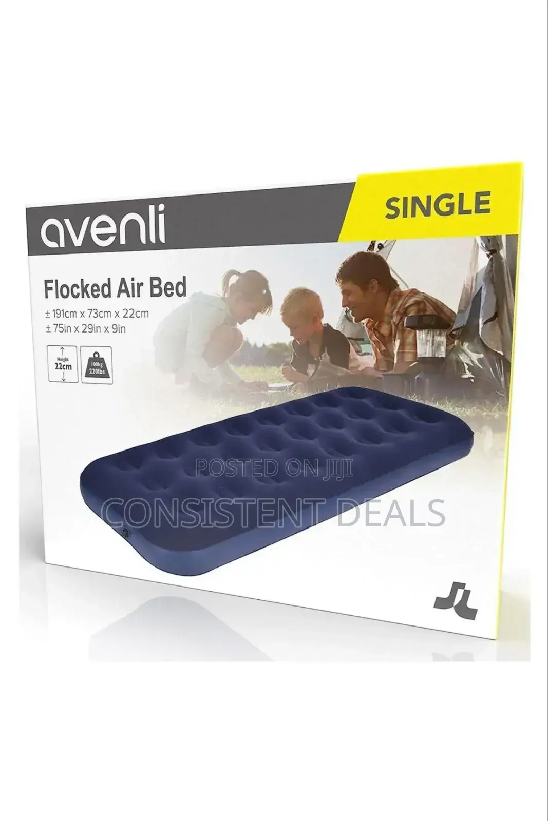 Avenli Flocked Air Mattress 5x6
