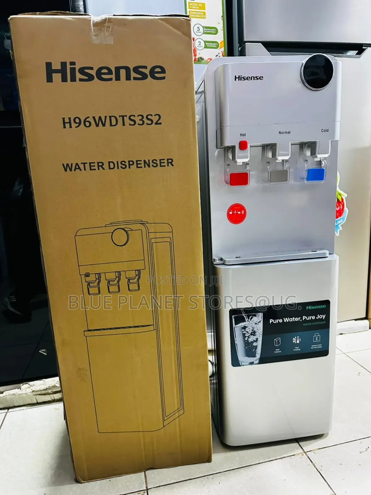 HISENSE 3 Taps Water Dispensers \\ 90w/550w \\ H96WDTS3S2