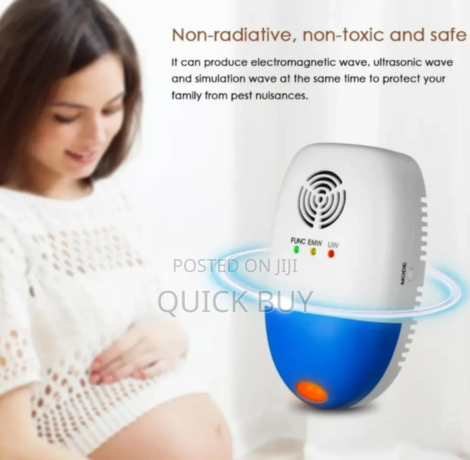 Neoteric Electromagnetic Ultrasonic Mouse Insect Repellent
