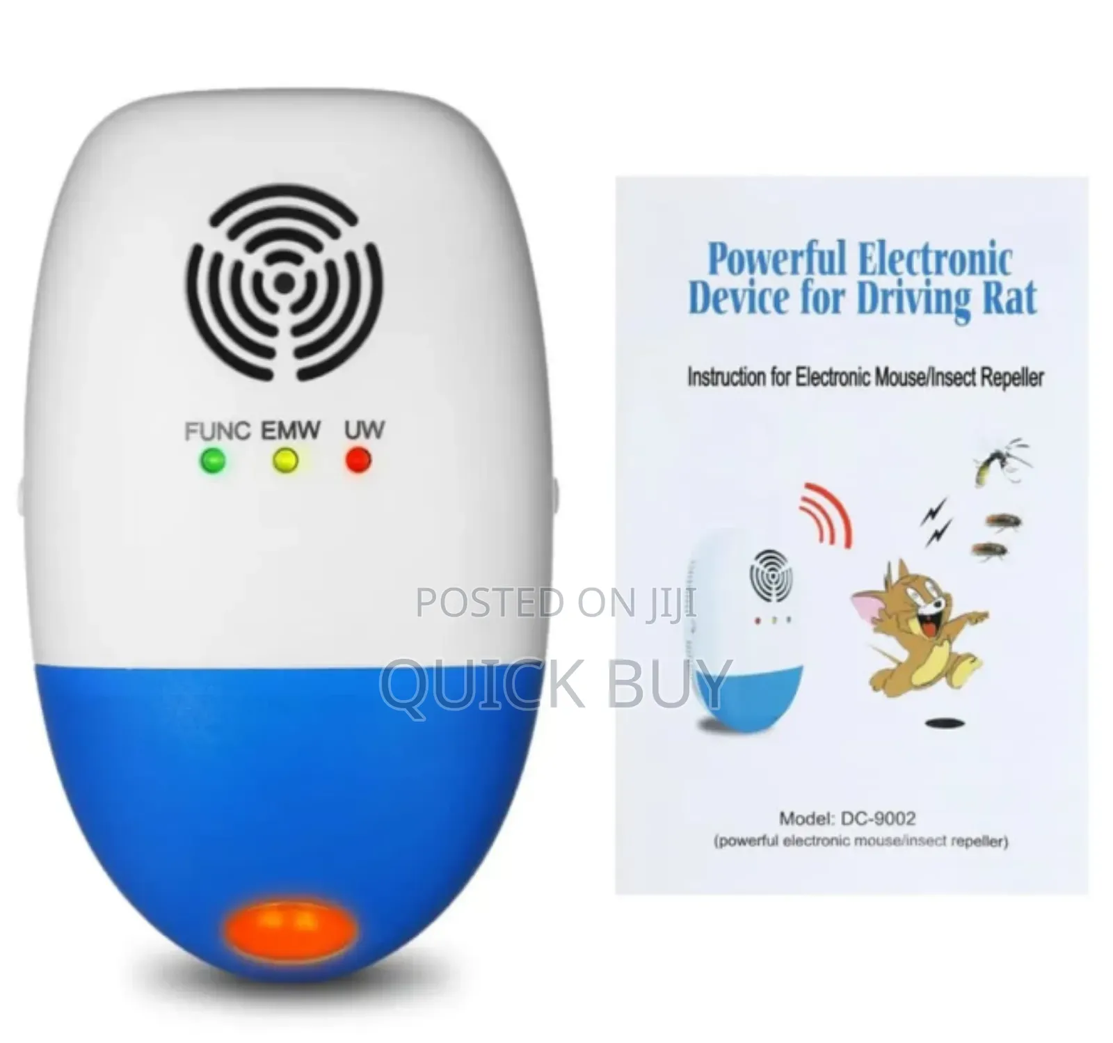 Neoteric Electromagnetic Ultrasonic Mouse Insect Repellent