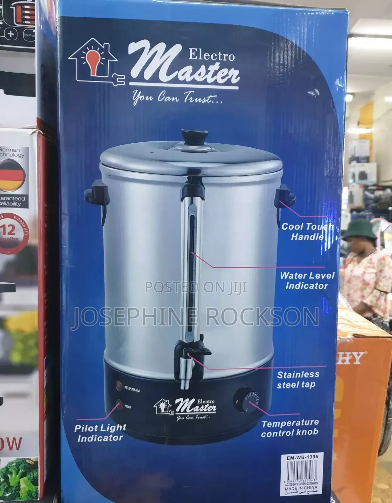 Electro Master Water Boiler