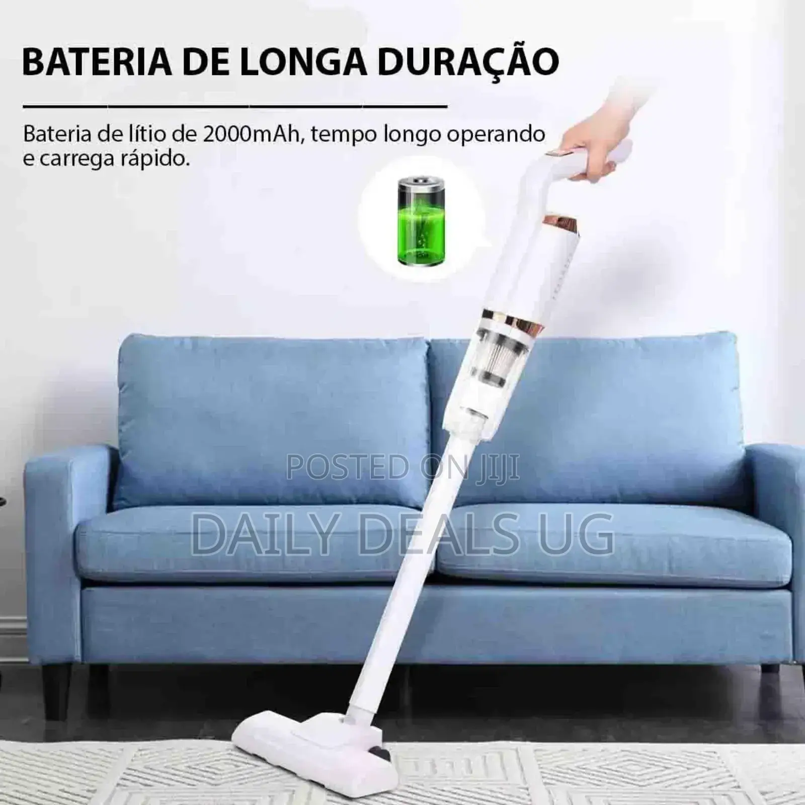 Multifunctional 2 in 1 Car and Home Vacuum Cleaner.