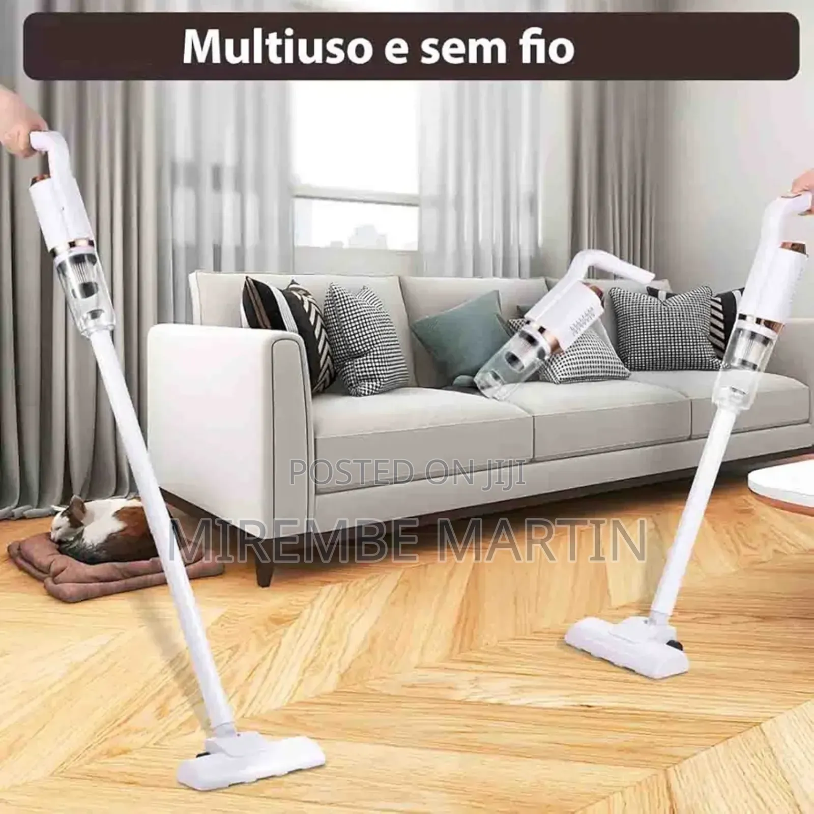 Multifunctional 2 in 1 Car and Home Vacuum Cleaner.