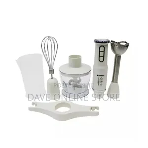 Hoffmans 5 in 1 Stainless Small Immersion Hand Blender Set