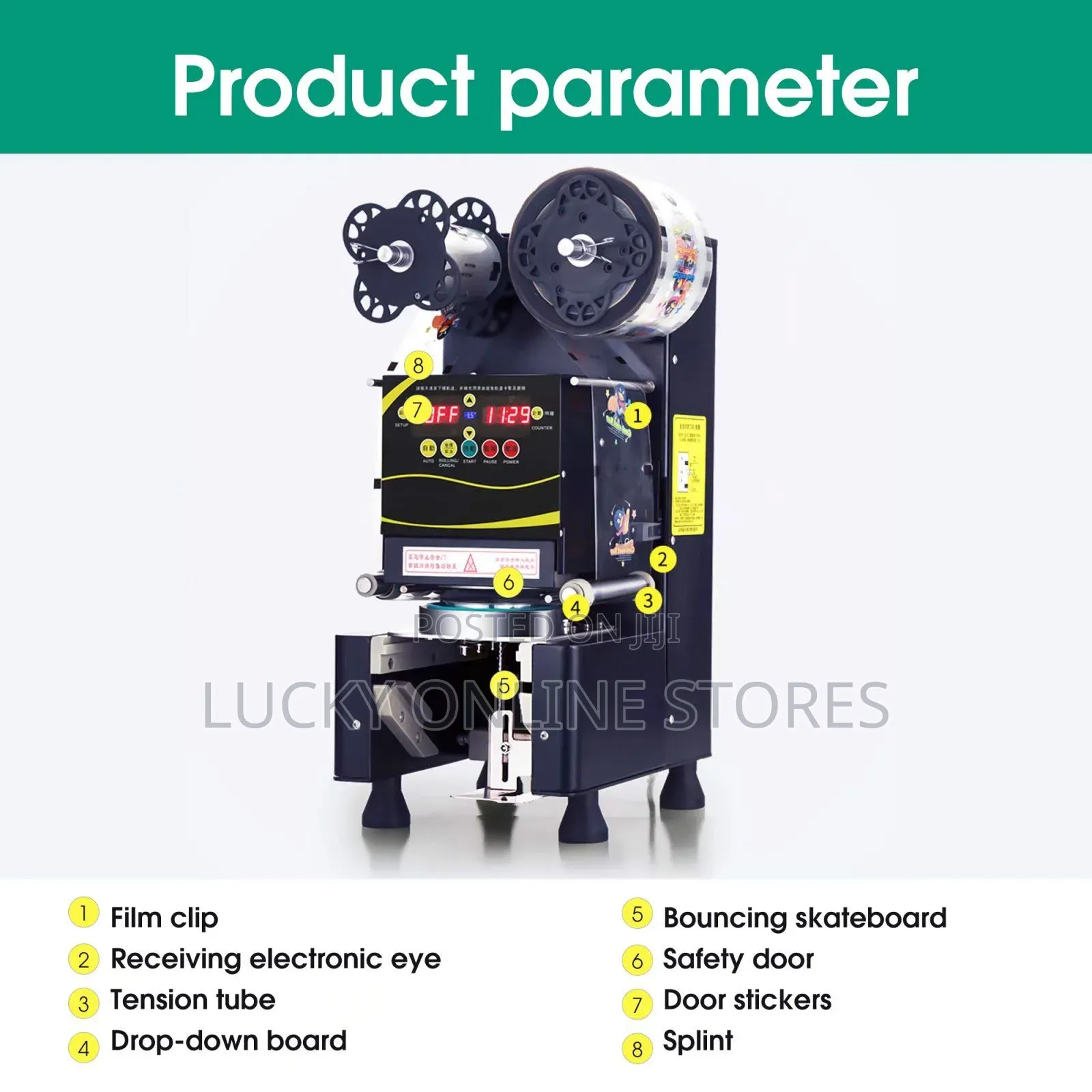 Commercial Electric Cup Sealer