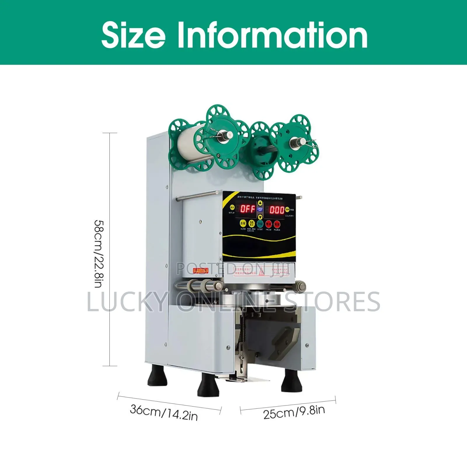 Commercial Electric Cup Sealer
