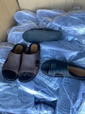Photo - Original Men's Clark's Sandals-Brown and Black