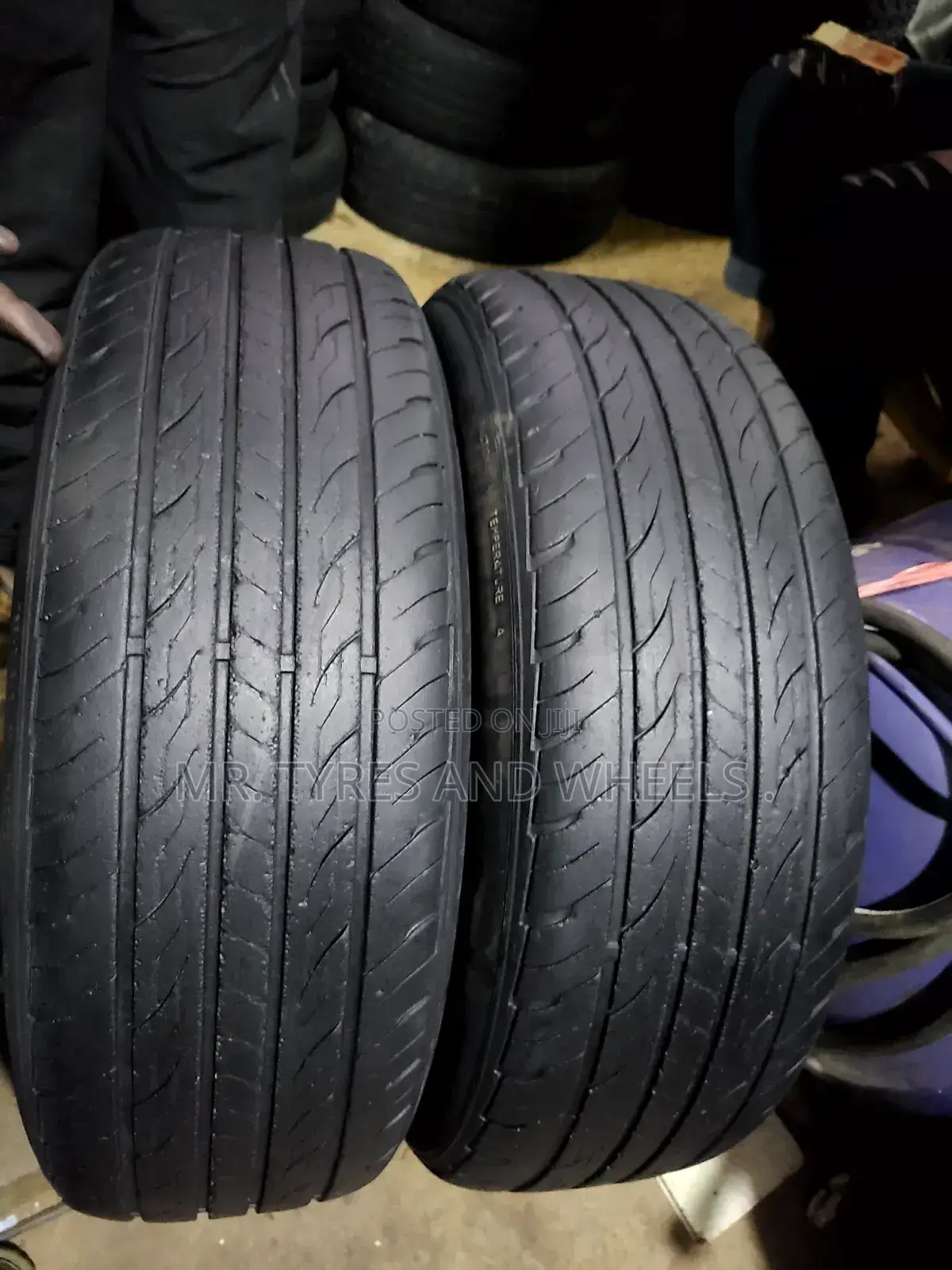 Used Tires 205 65 R15 but Still in the Good Condition
