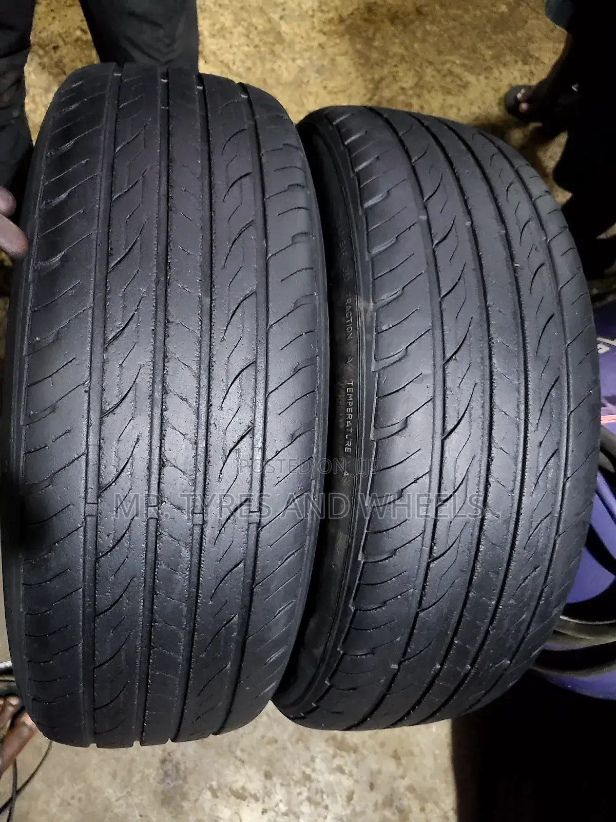 Used Tires 205 65 R15 but Still in the Good Condition