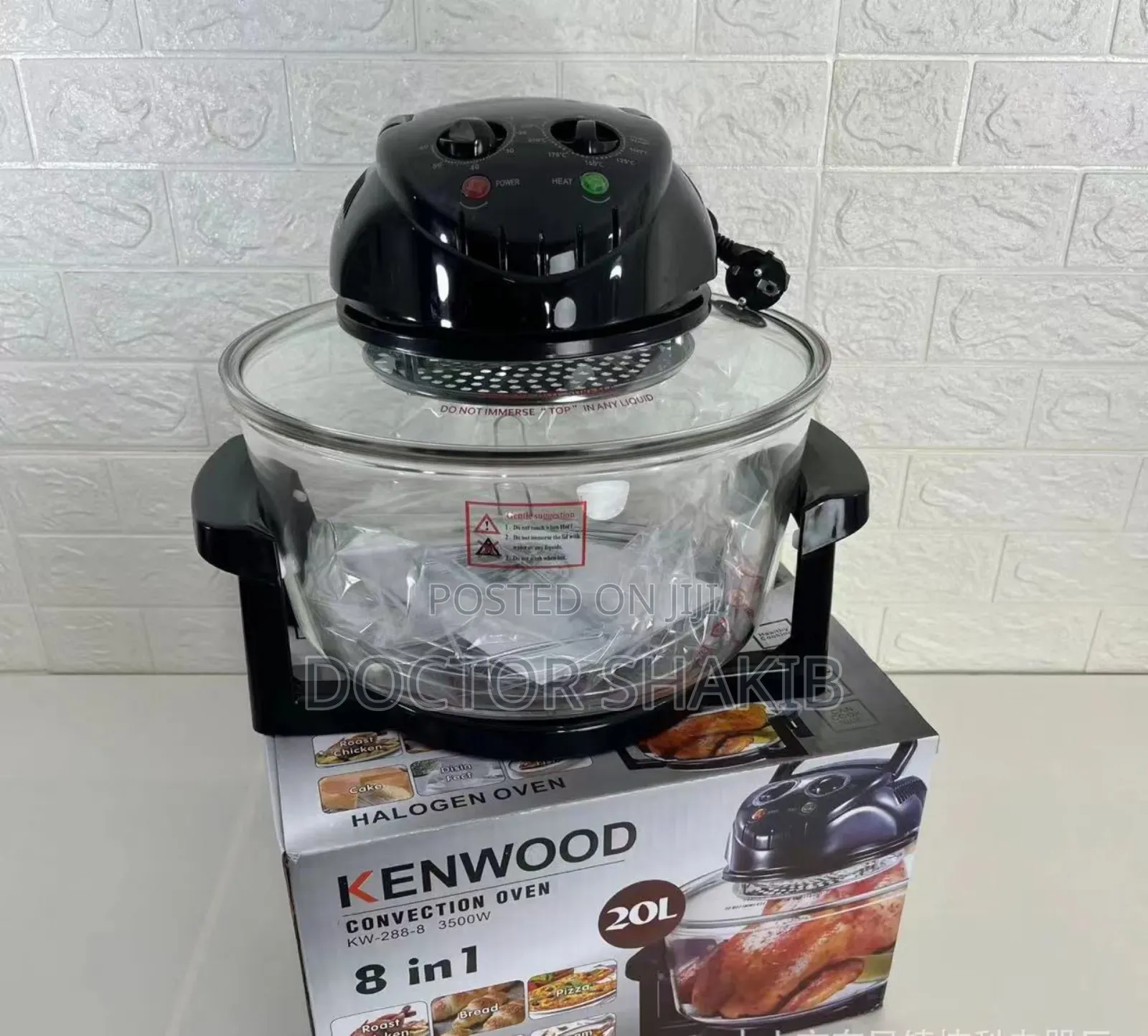 New 8-in-1 Kenwood Convection Oven