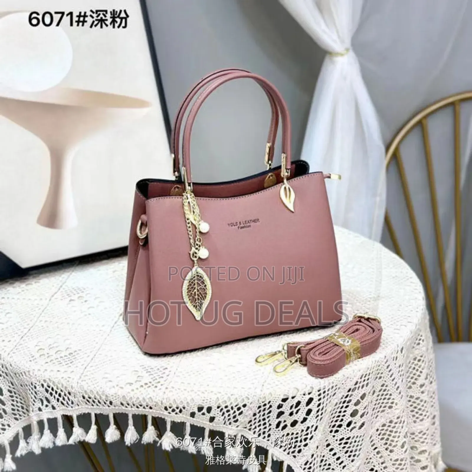 Ladies Designer Classic Handbags - Colour Vary