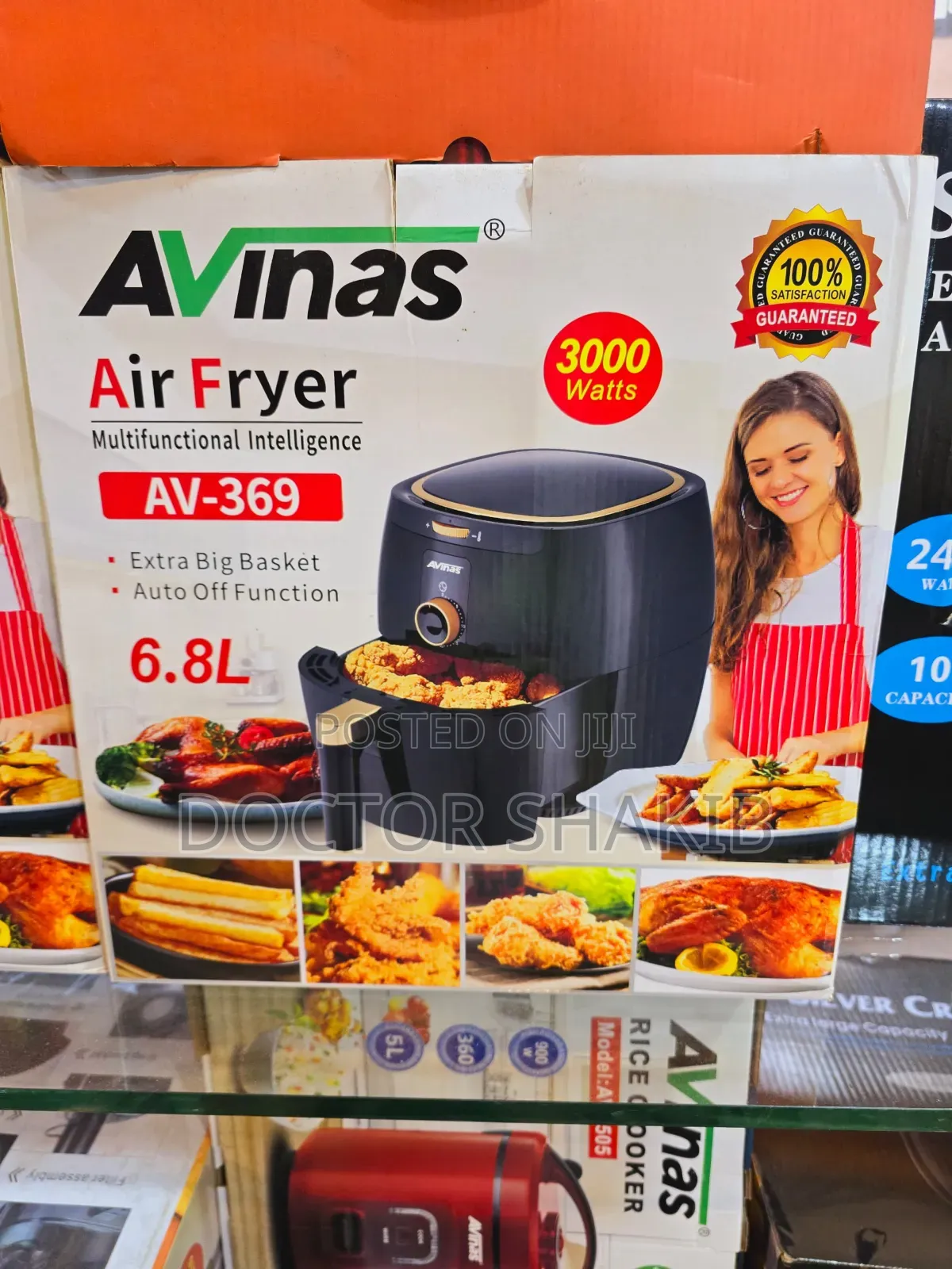 6.8L Avinas Air Fryer Av-369-New