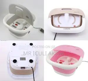 Foldable Heating Foot Massager Pedicure Bath Spa Basin